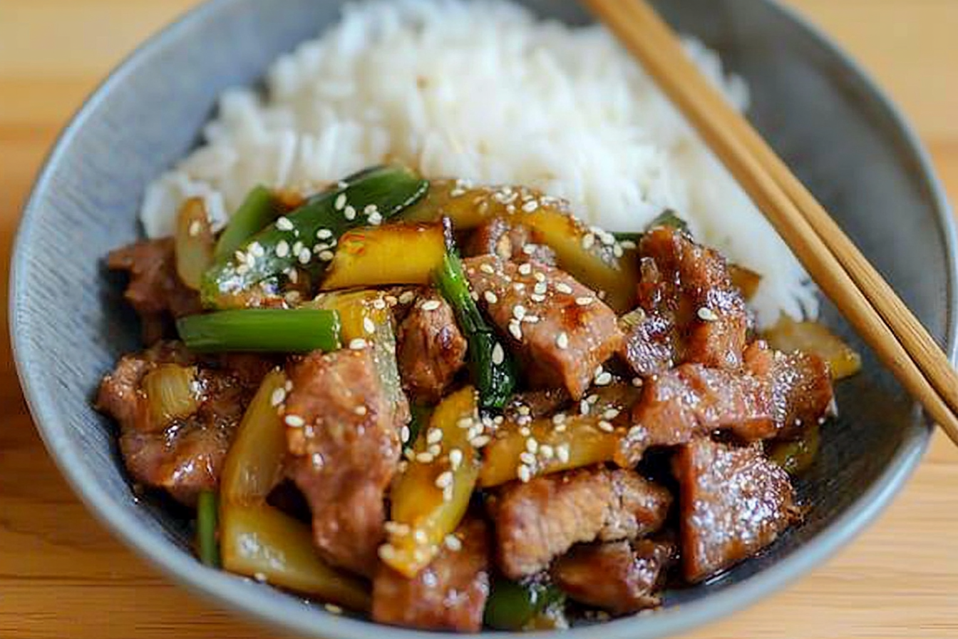 Cerdo a la oriental