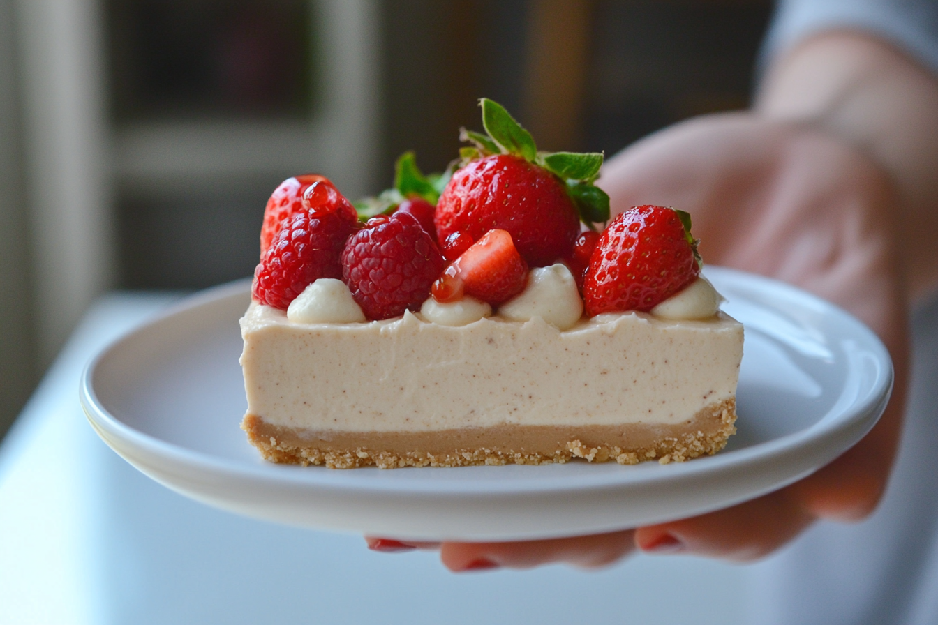 Cheesecake de mantequilla de maní