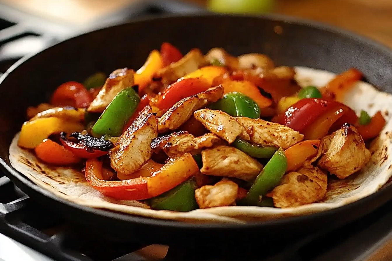 Fajitas de pollo