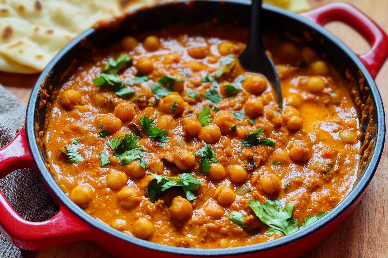 Garbanzos al masala