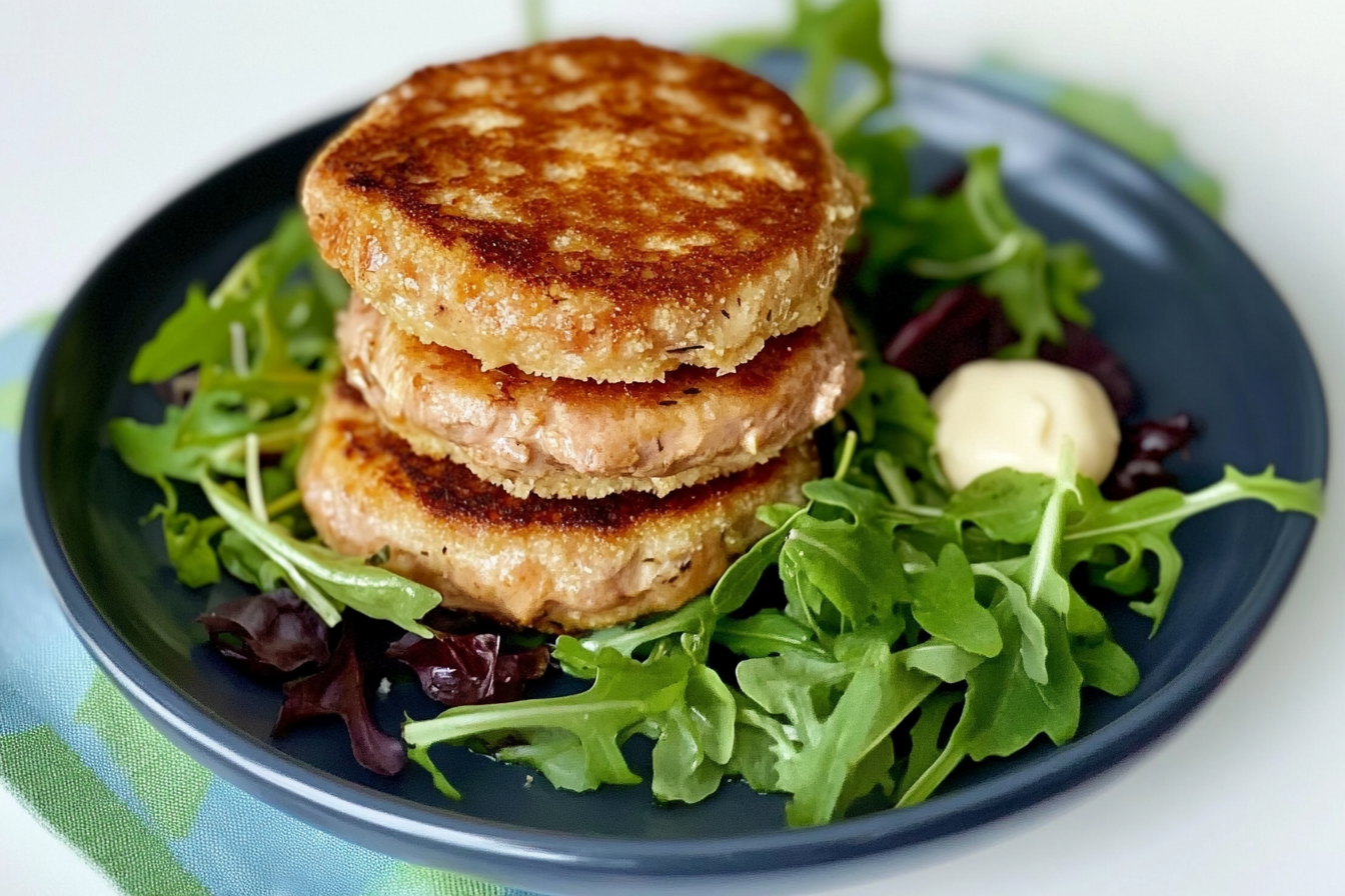 Hamburguesas de atún y palmito