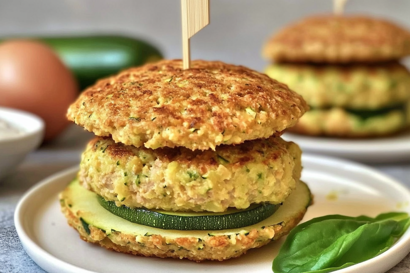 Hamburguesas de patata y atún