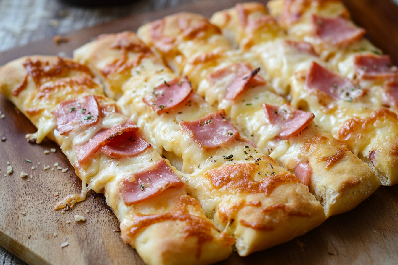 Palitos de jamón y queso