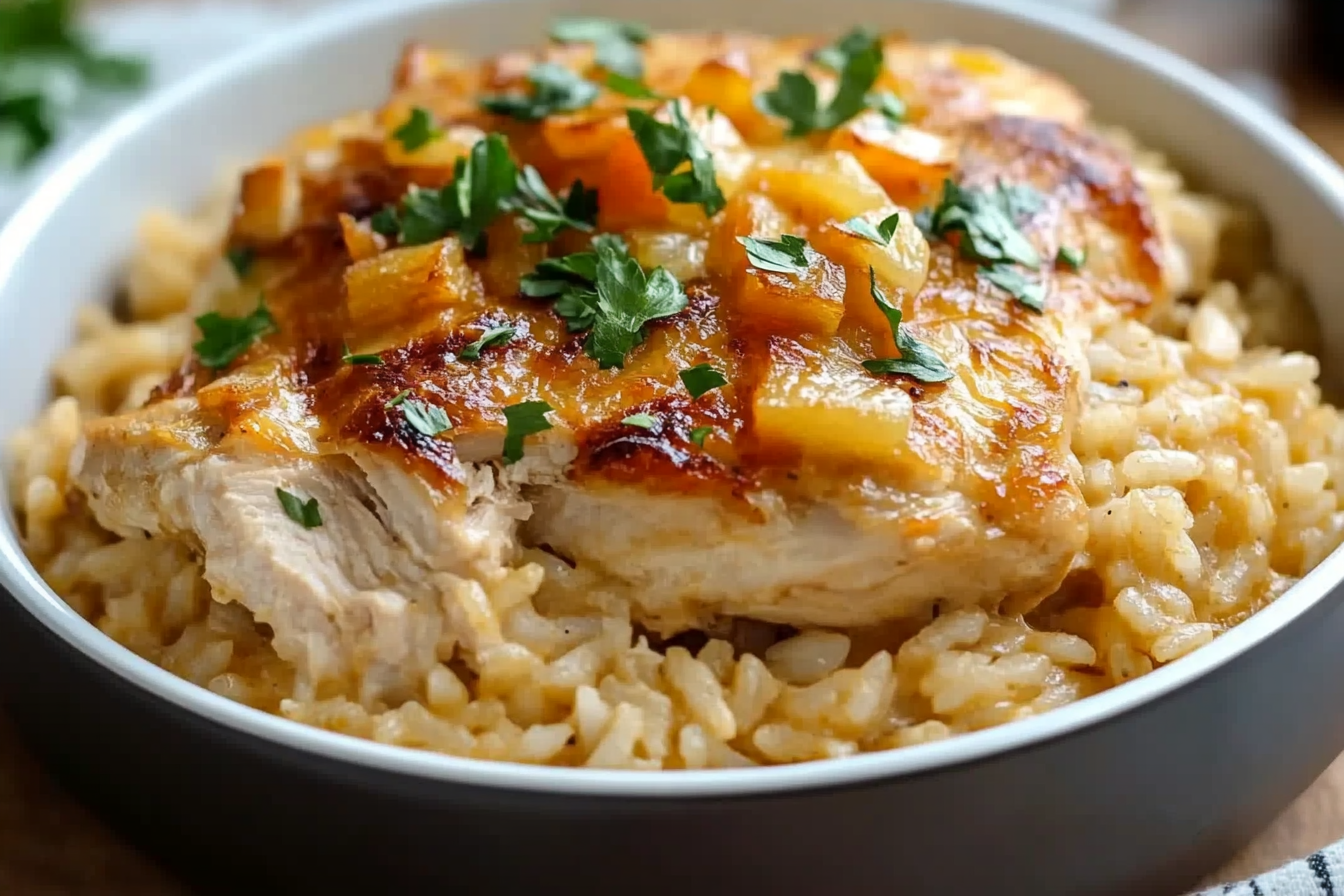 Pollo Ángel con Arroz