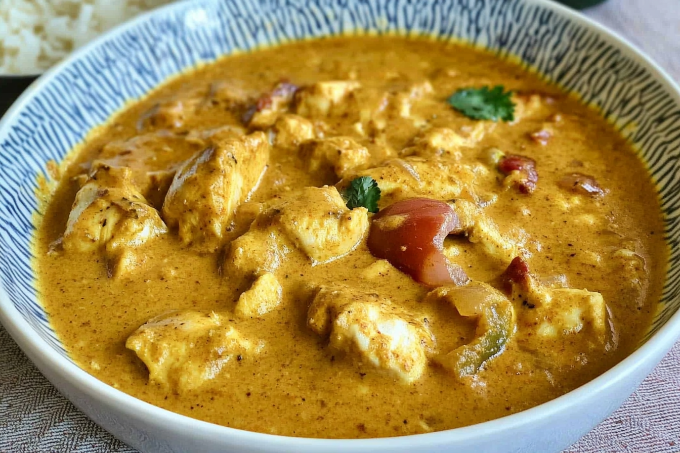 Pollo al estilo indio