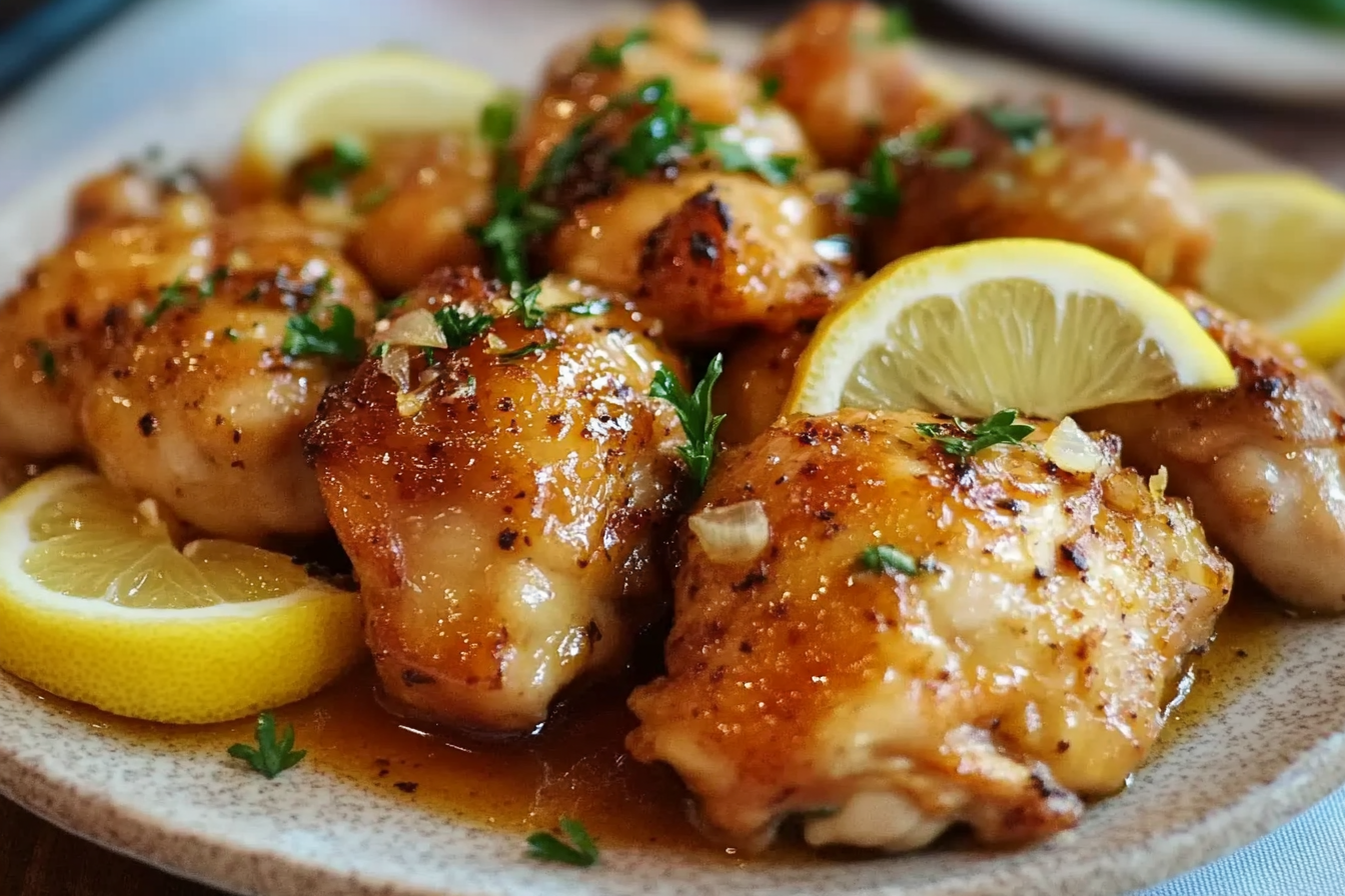 Pollo al limón