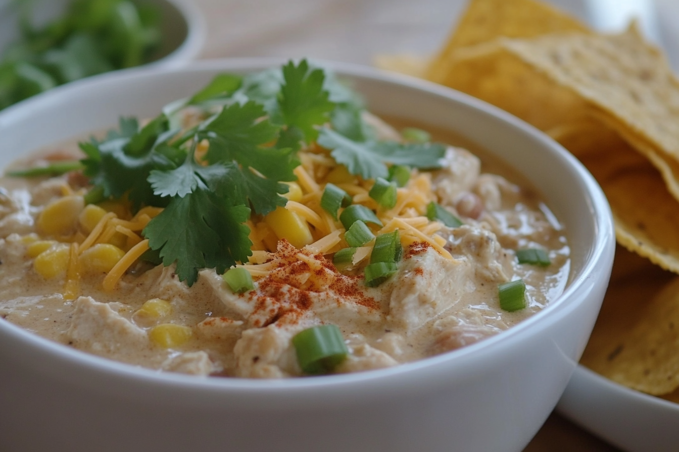 Pollo con queso crema en olla