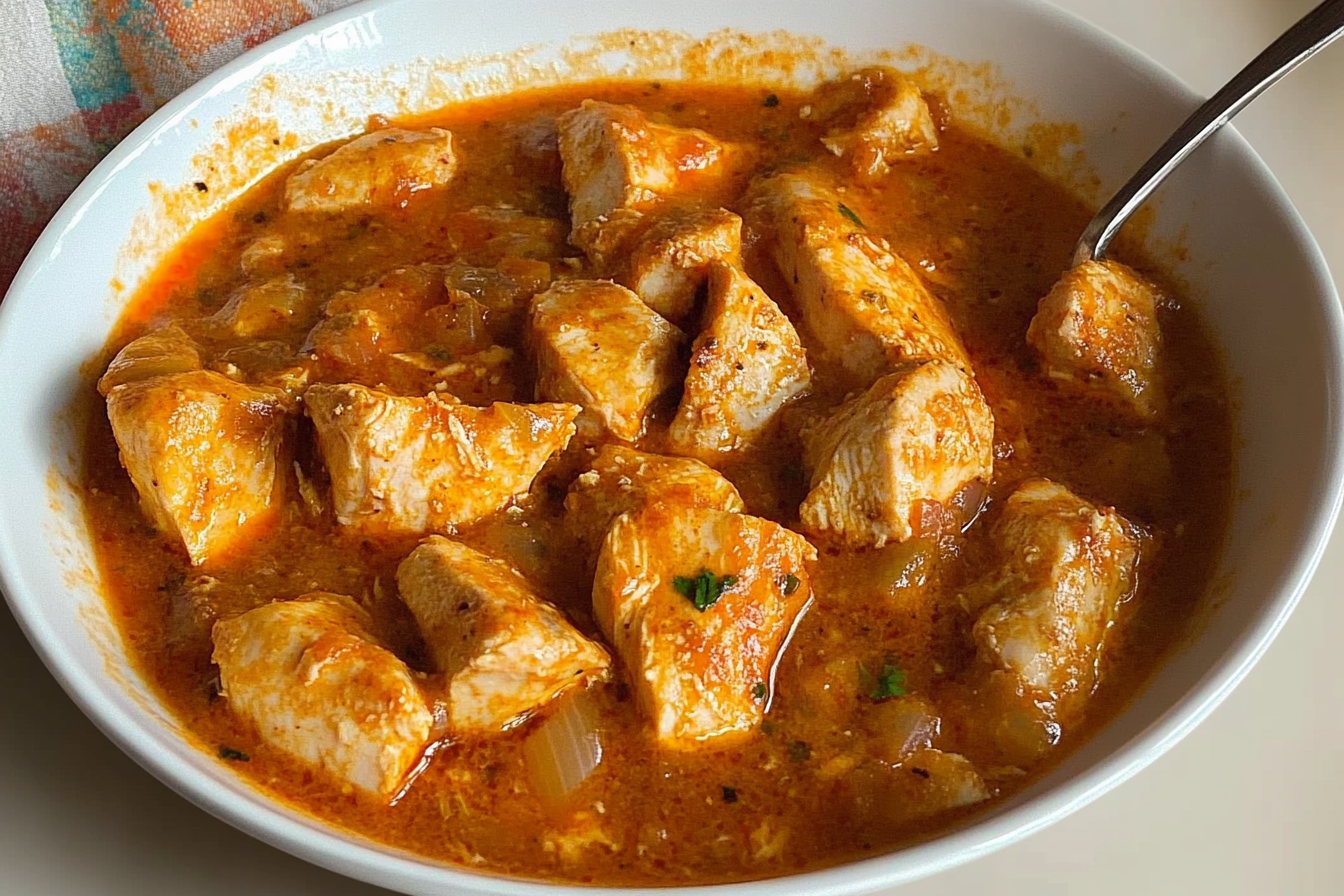 Pollo en salsa fácil