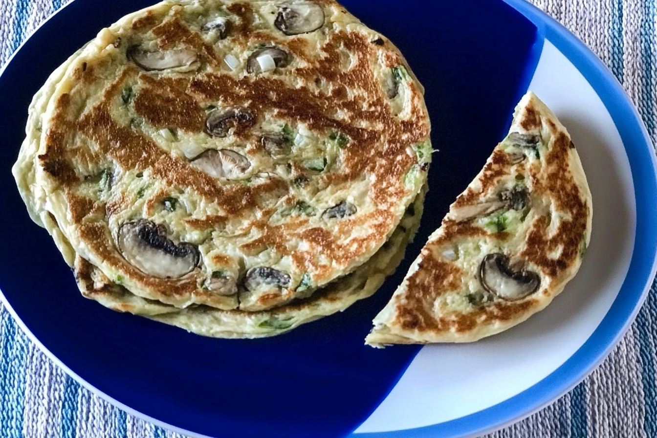 Tortilla de champiñones