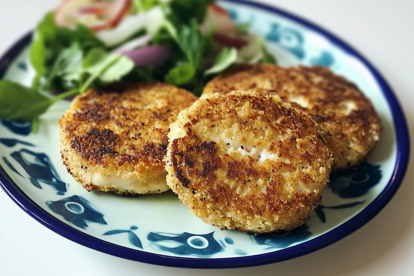 Hamburguesas de pescado al horno