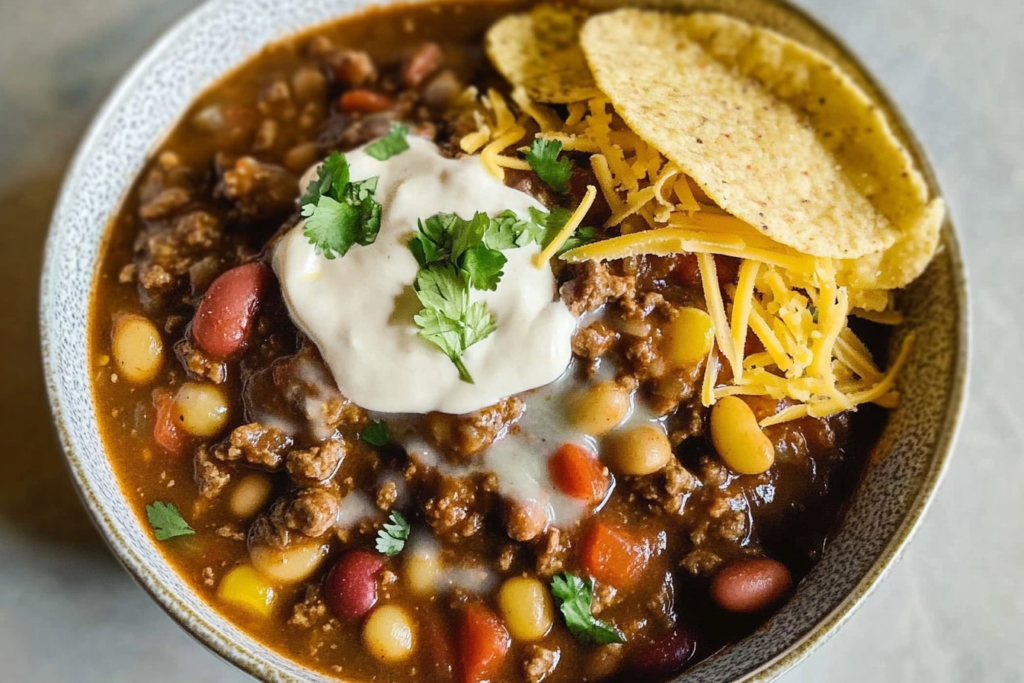 Chili con carne fácil