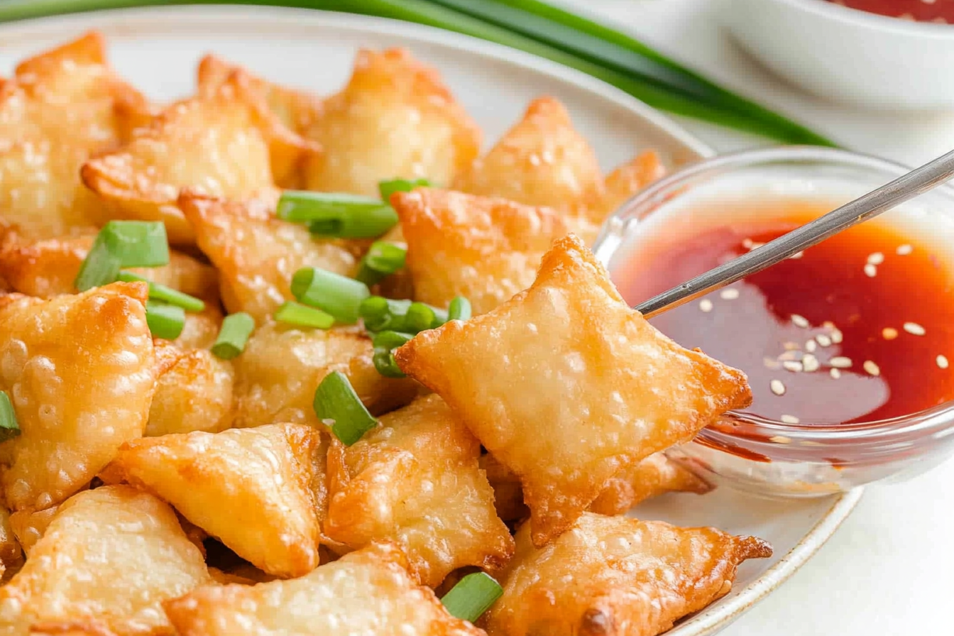 Rangoons de cangrejo