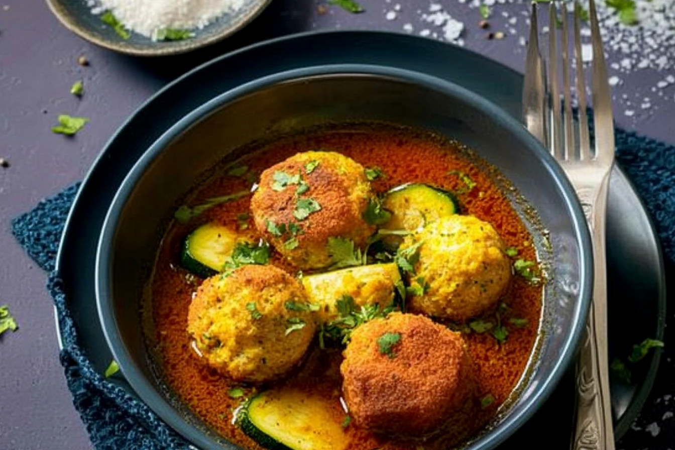 Albóndigas de pan y calabacín