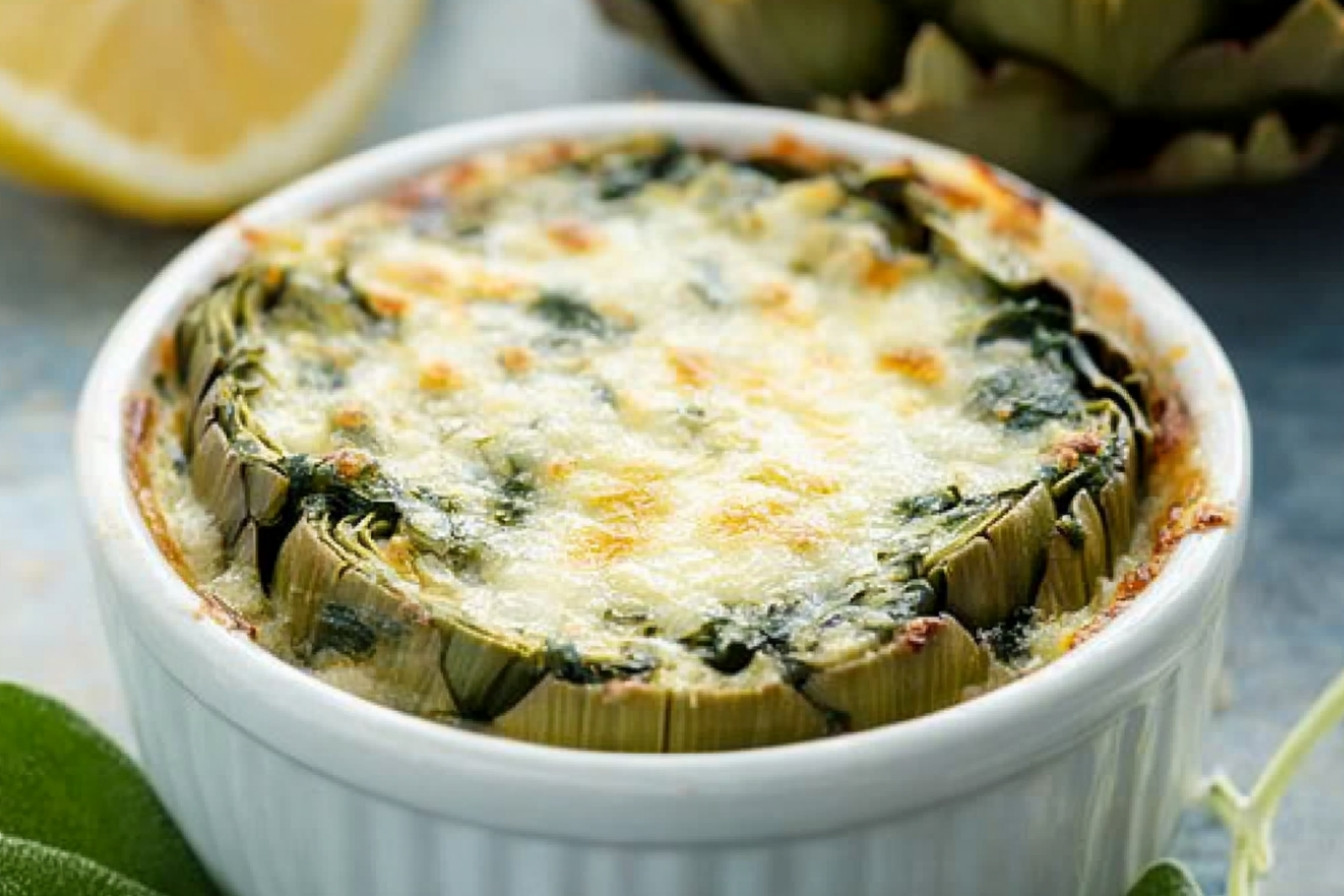 Alcachofas al parmesano
