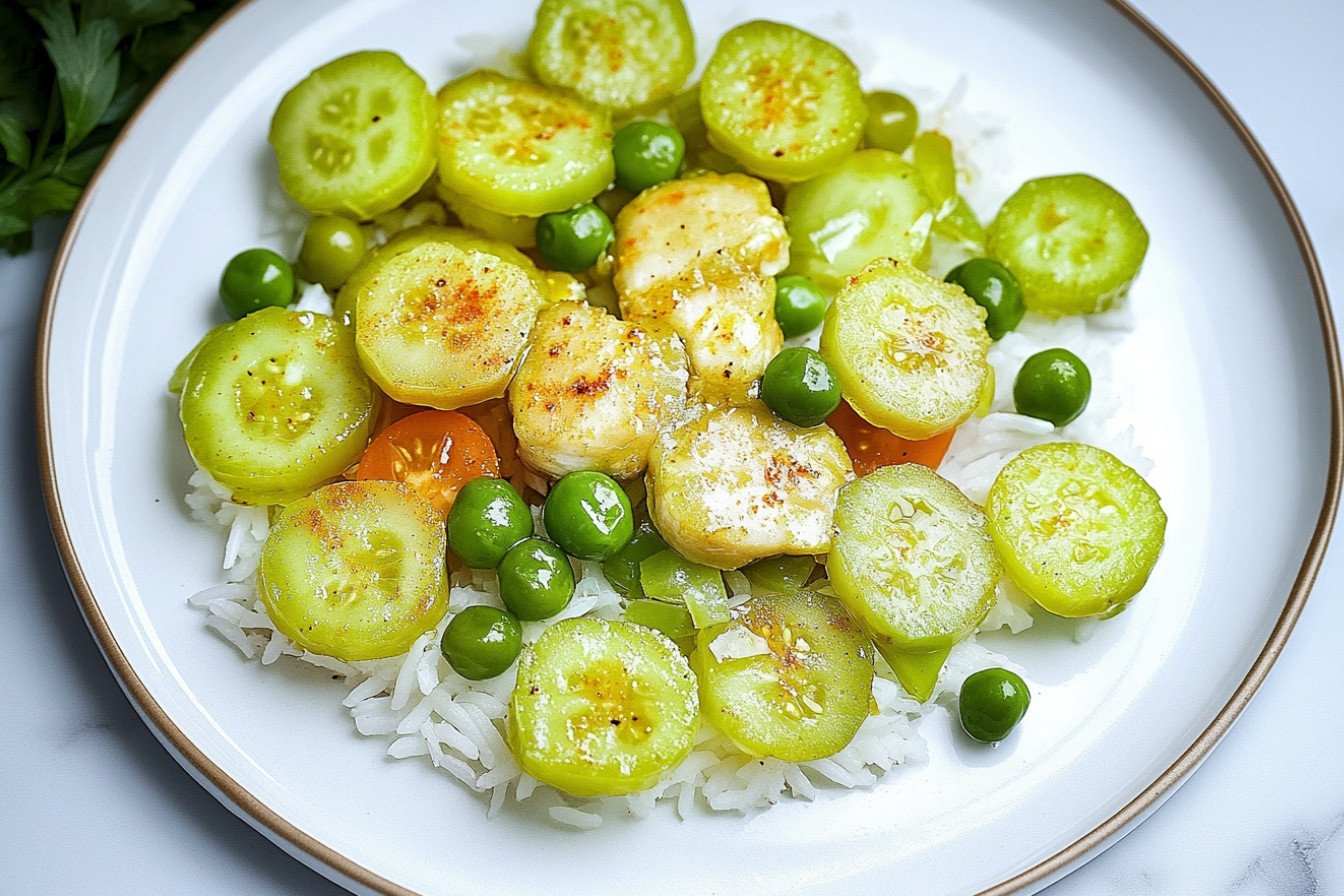 Alficoz de bacalao y garbanzos