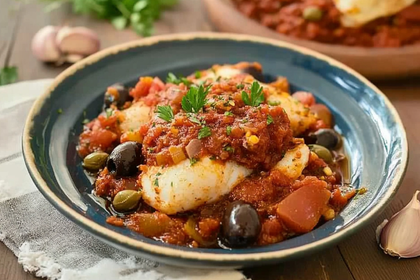 Baccalà umido alla romana