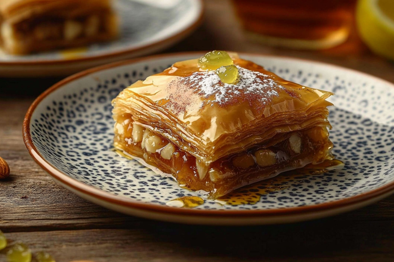 Baklavas griegos caseros