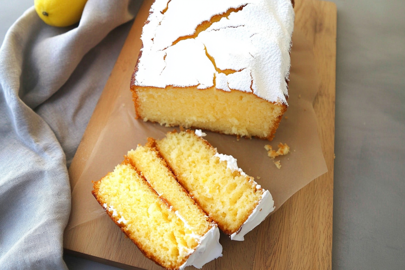 Bizcocho de crema pastelera