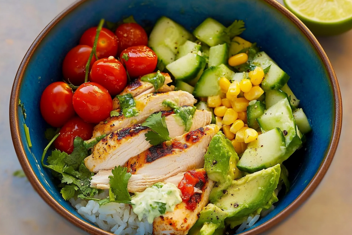 Bowl exprés de pollo