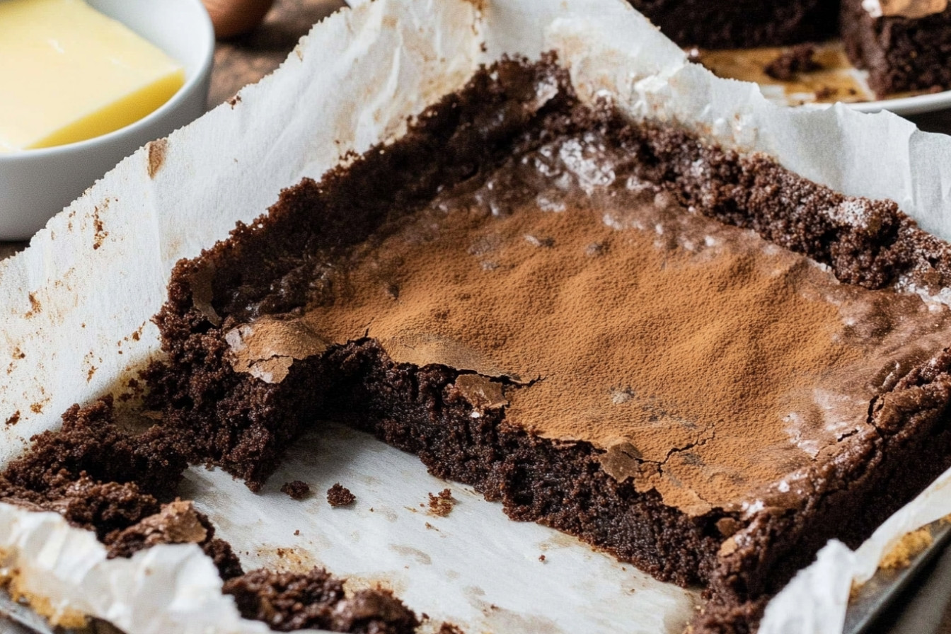 Brownie de chocolate y nueces