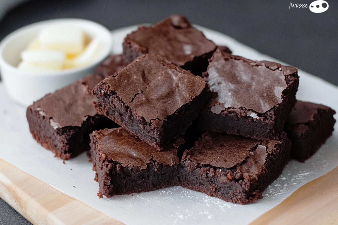 Brownies de chocolate con nueces