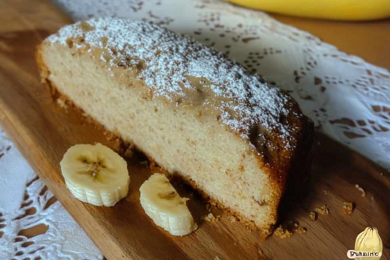 Budín de banana fácil