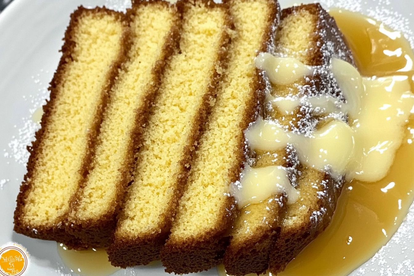 Budín de harina de almendras