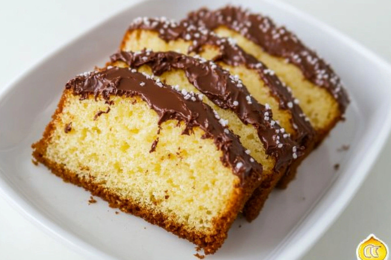 Budín de limón y chocolate