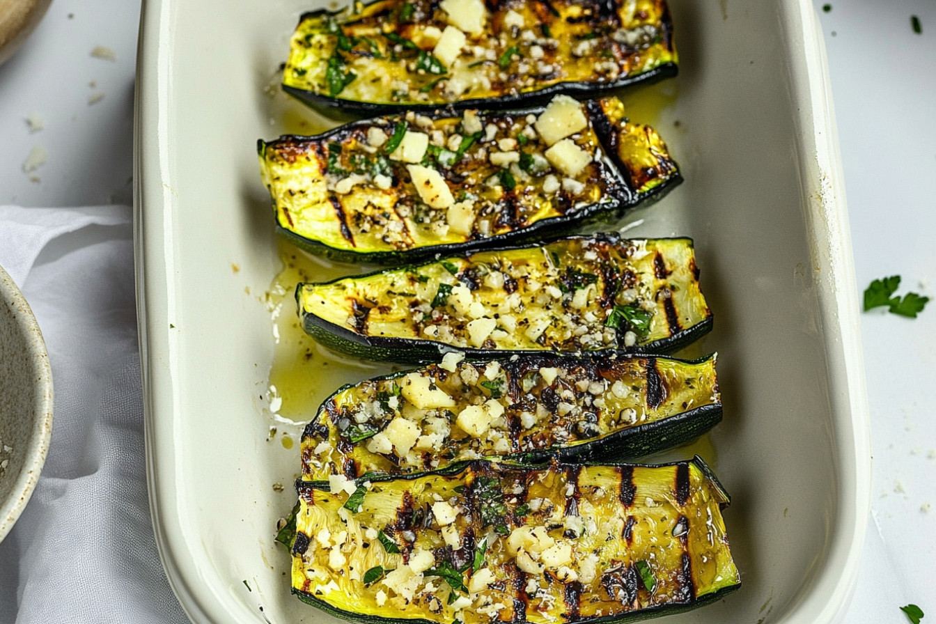 Calabacines a la plancha
