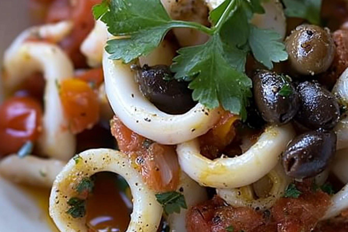 Calamares a la puttanesca