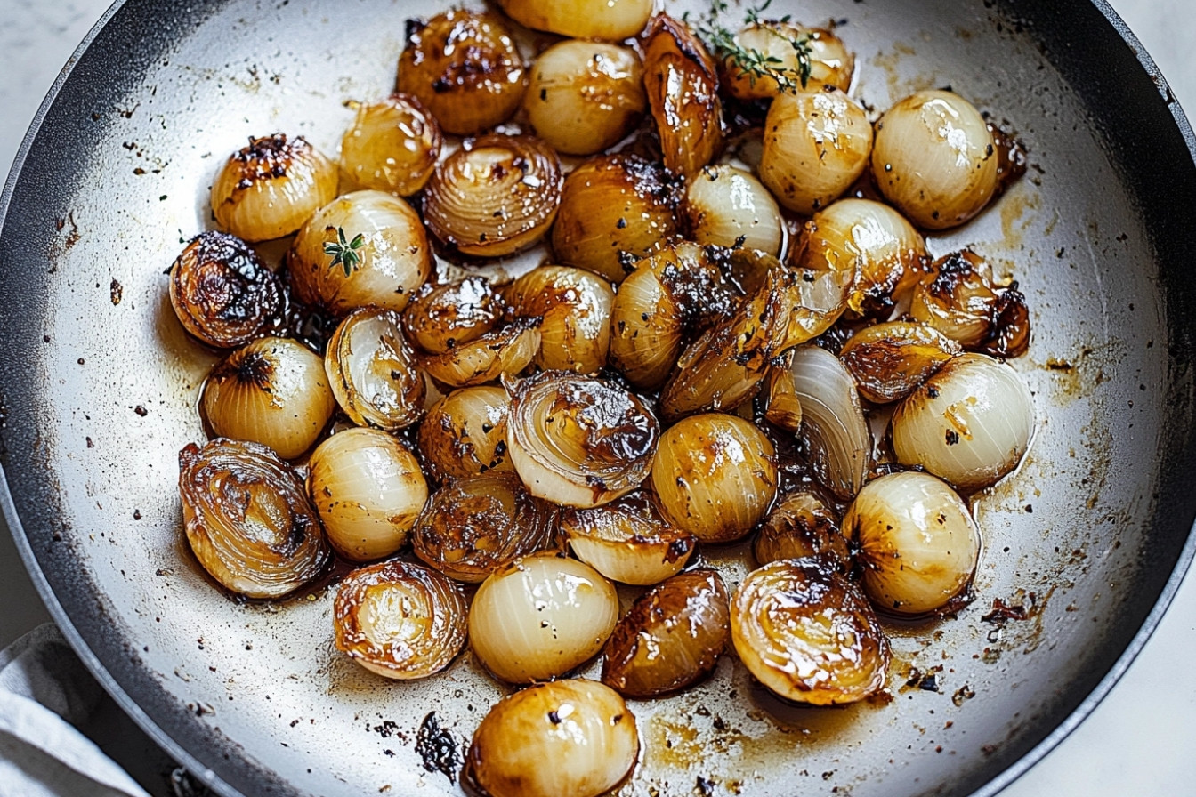 Cebollas Caramelizadas con Mantequilla