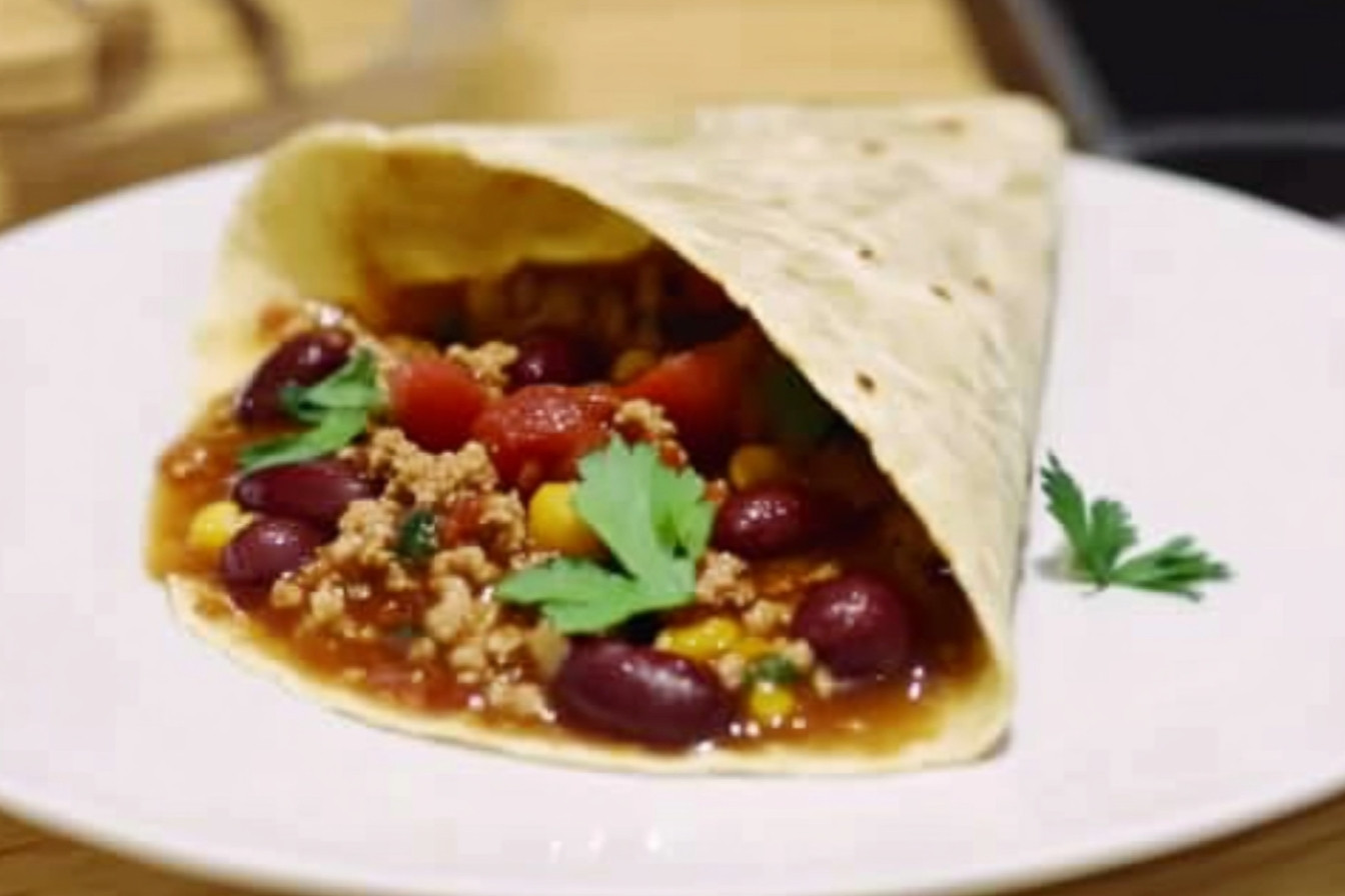 Chili con carne y frijoles