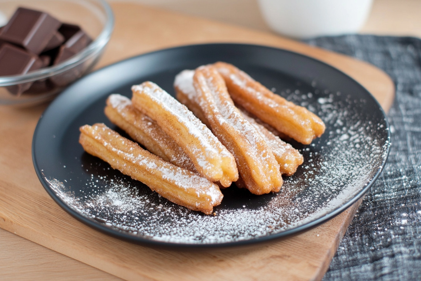 Churros caseros fáciles