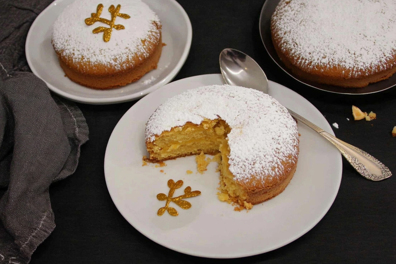 Coulant de Tarta de Santiago