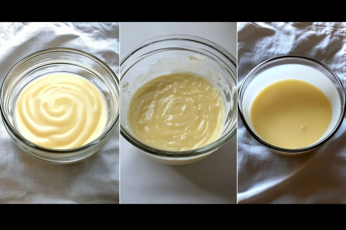 Crema pastelera rápida al microondas