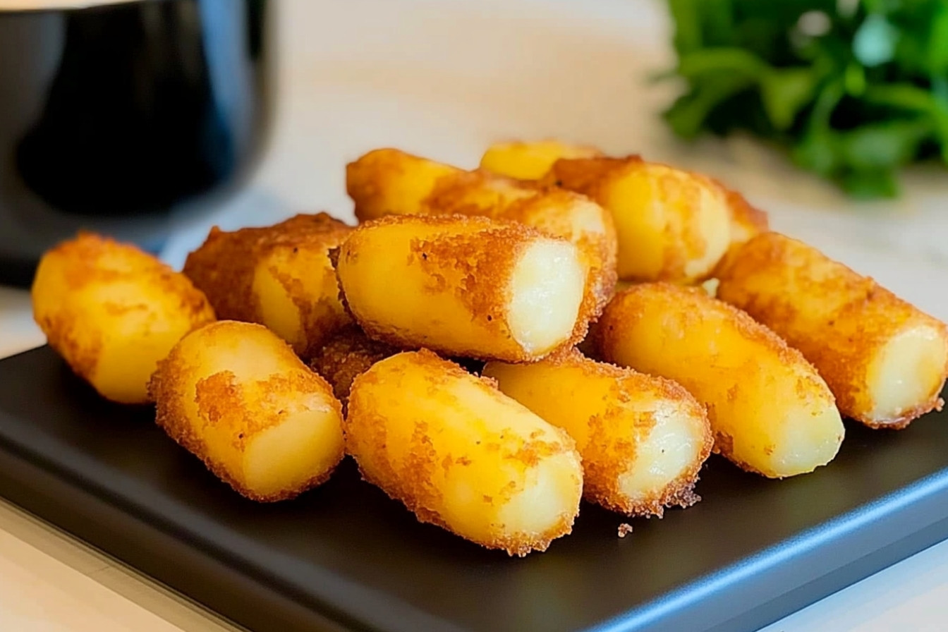 Crujientes de patata y queso