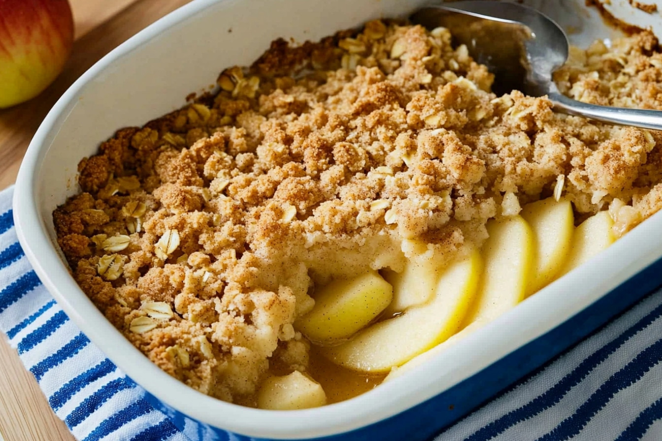 Crumble de manzana perfecto