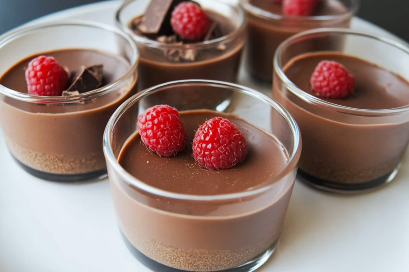 Cuajada de chocolate casera