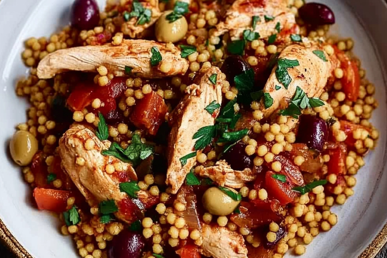 Cuscús Mediterráneo con Pollo