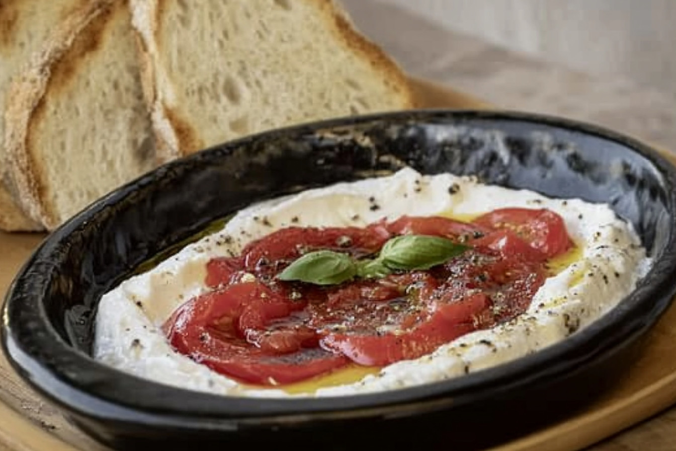 Dip de tomate y ricotta