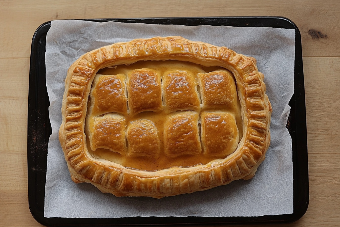 Empanada dulce de manzana