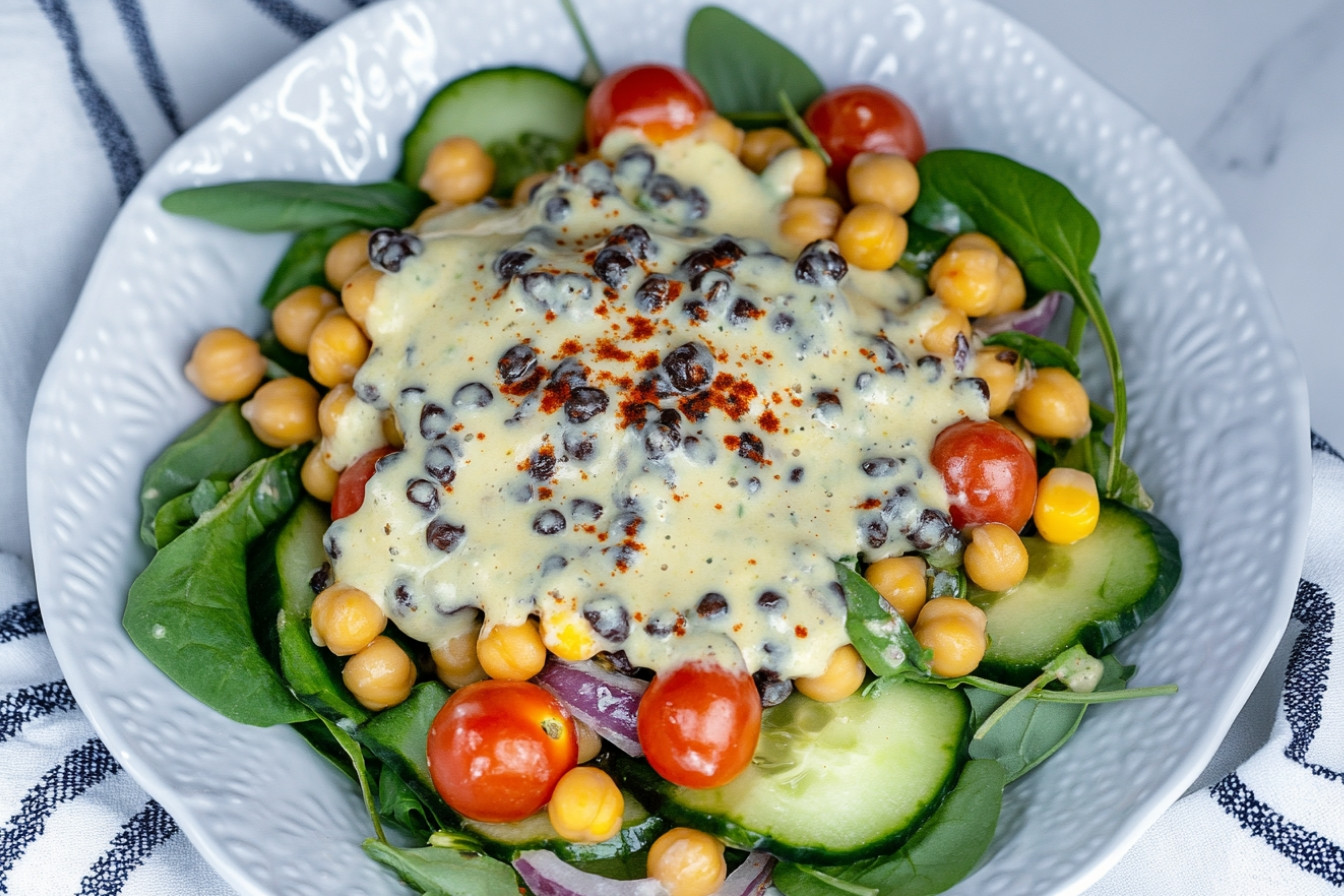 Ensalada de Garbanzos Crunchy