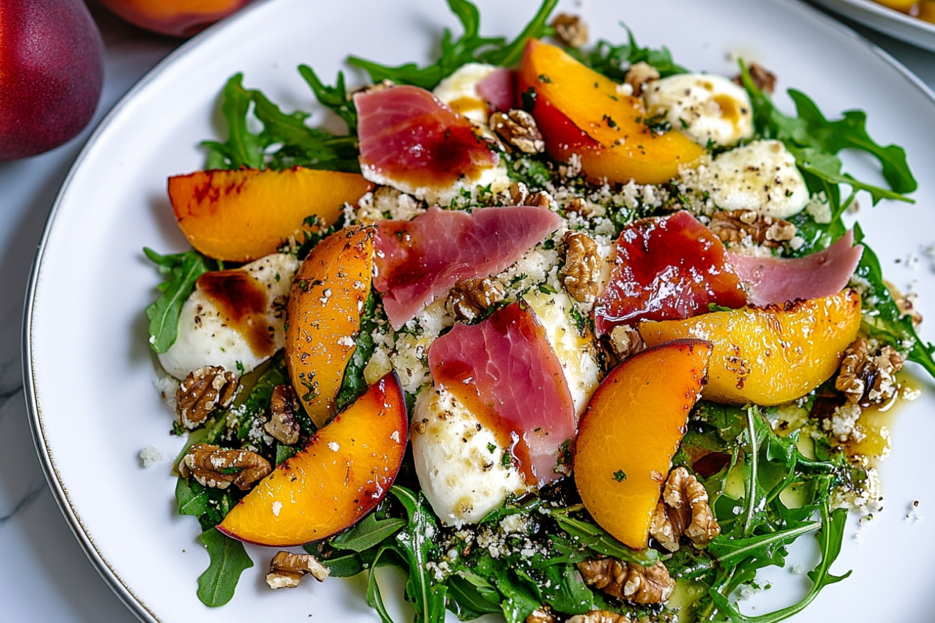 Ensalada de melón asado