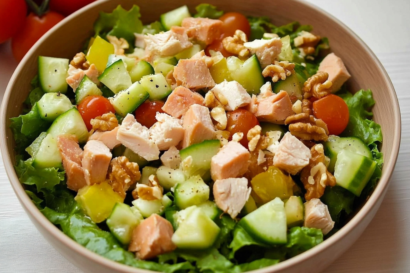 Ensalada rápida de pavo
