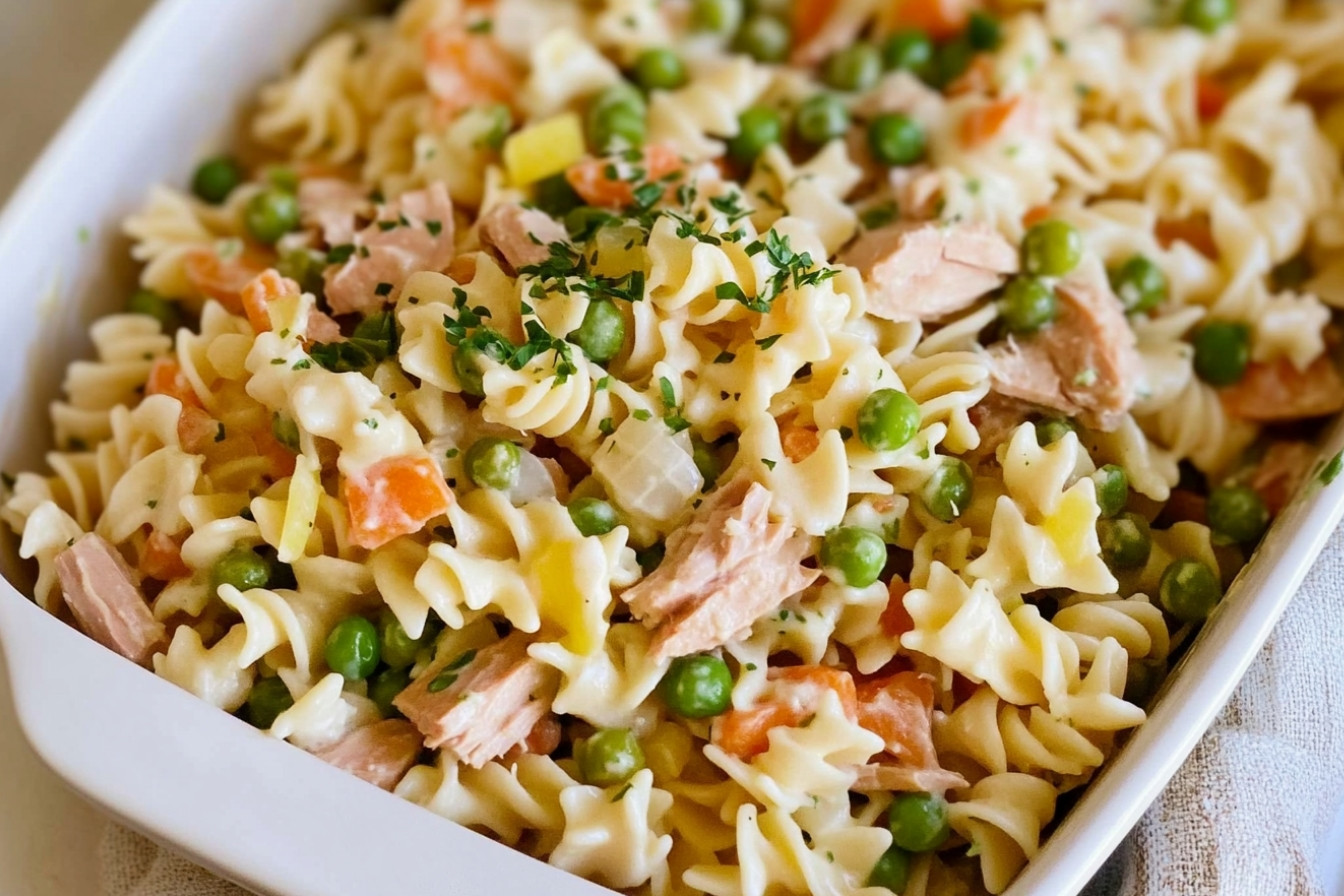 Ensaladilla de pasta con atún
