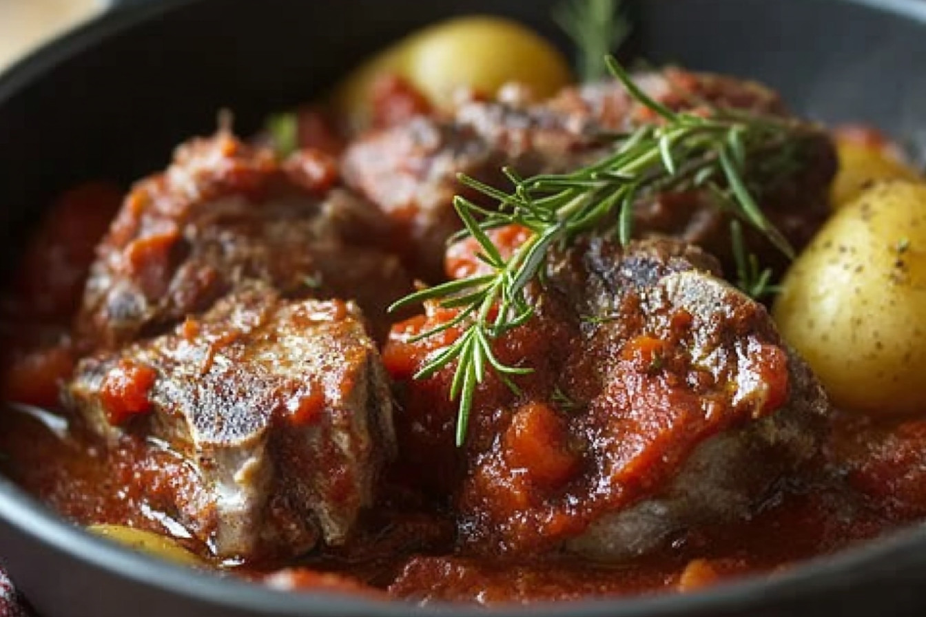 Estofado de costillas de cordero