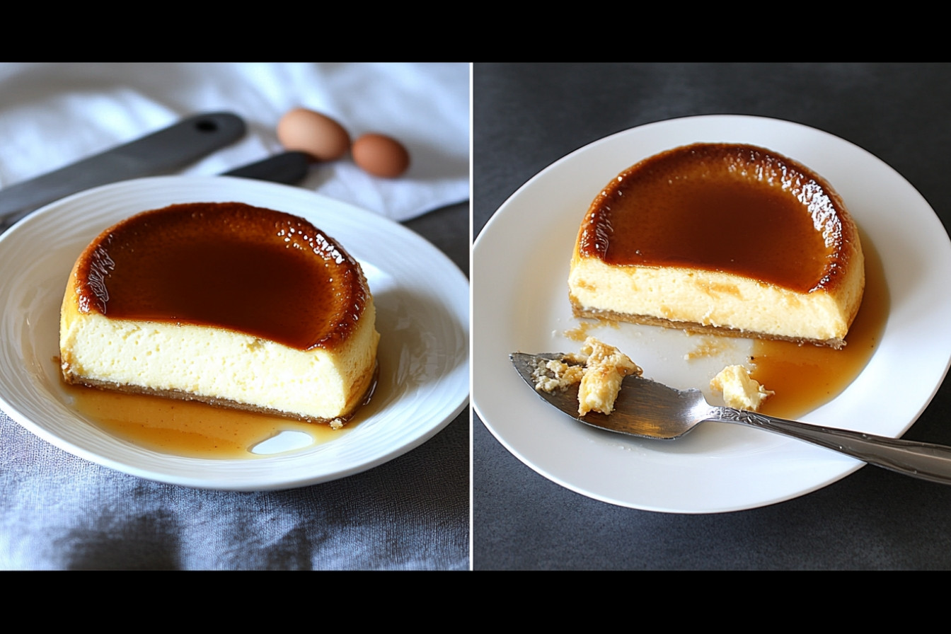 Flan de leche condensada