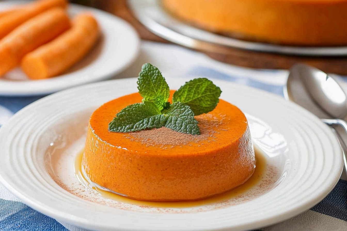 Flan de zanahoria