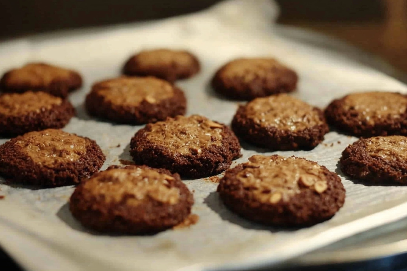 Galletas de avellana y chocolate