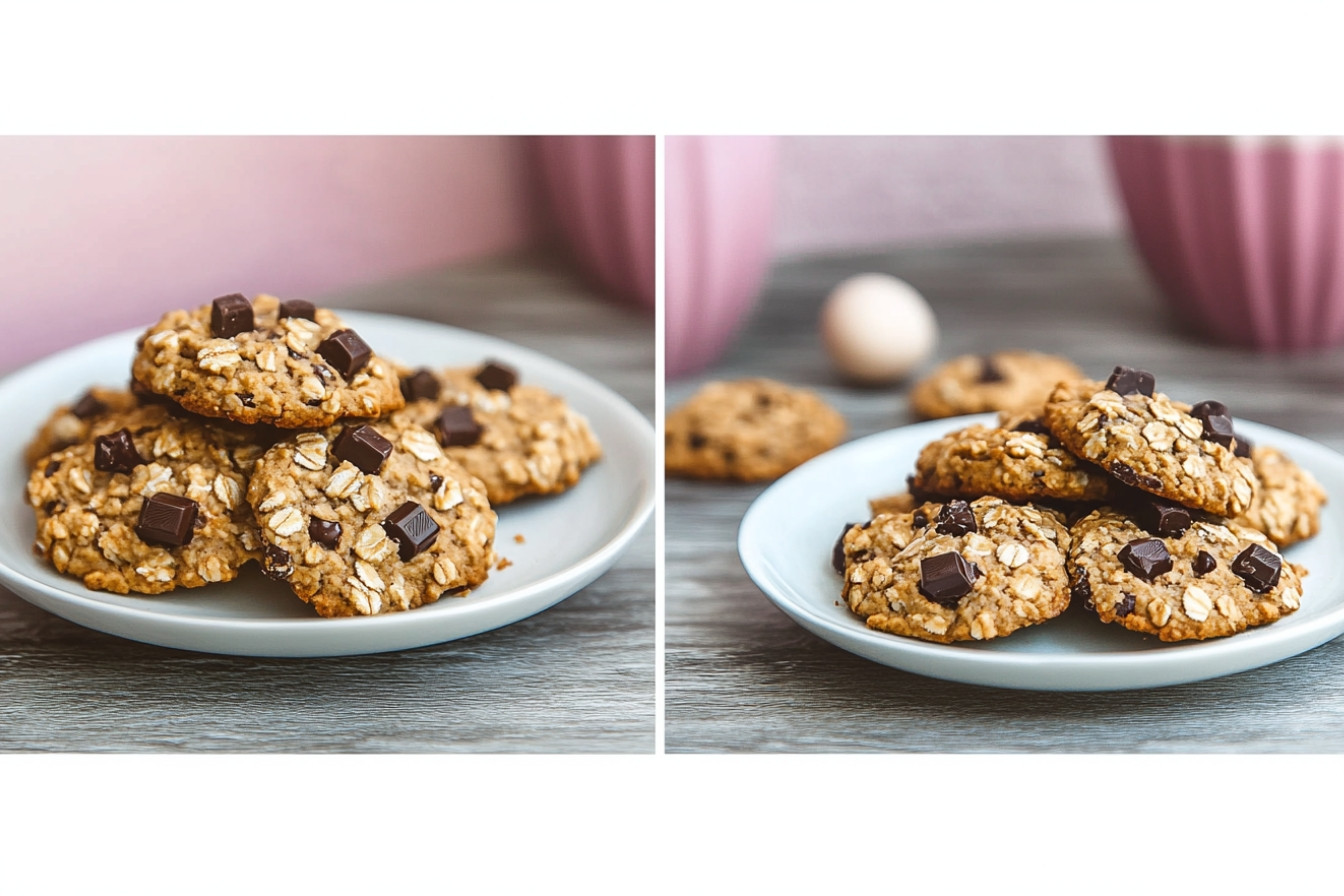 Galletas de avena y plátano